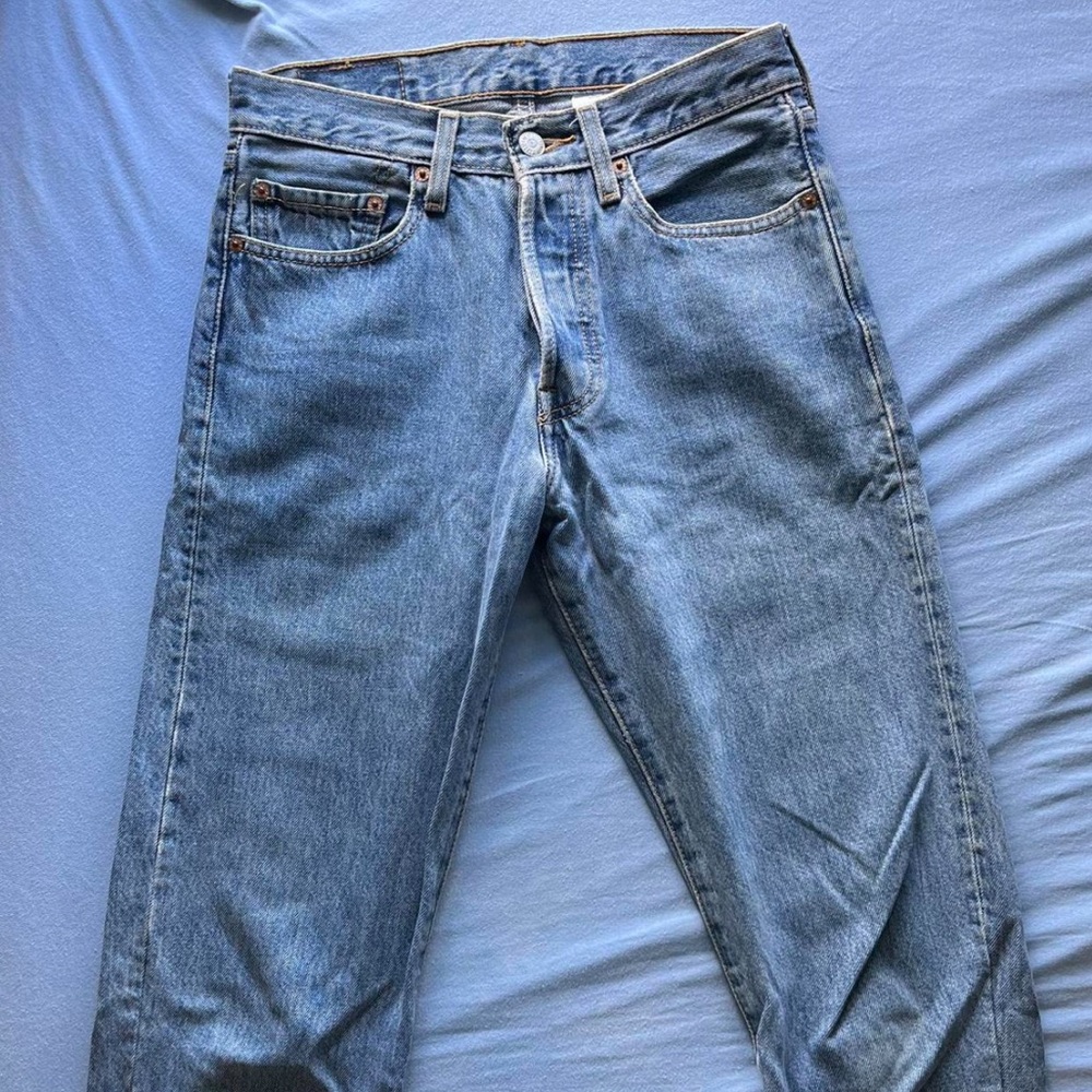 Levi's Blue High Waisted Jeans